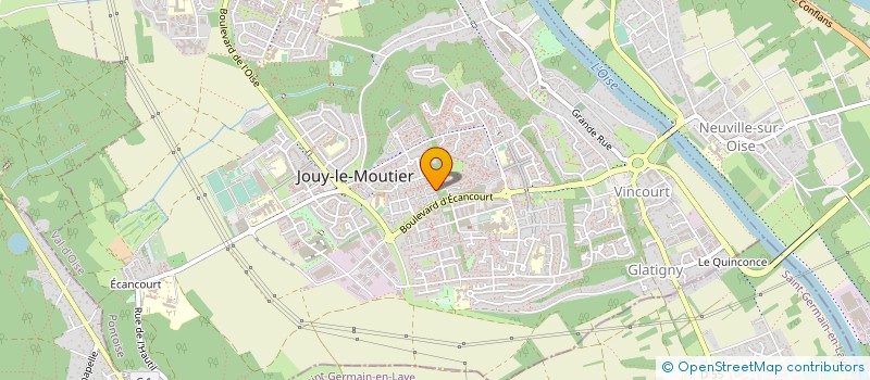 localisation de l'entreprise MADAME STEPHANIE MACE  JOUY-LE-MOUTIER