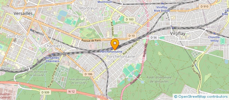 localisation de l'entreprise MADAME STEPHANIE MACHADO à VERSAILLES
