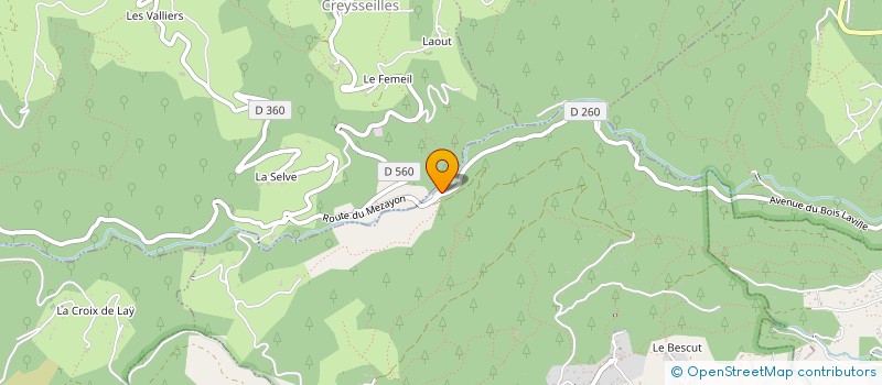 localisation de l'entreprise MADAME STEPHANIE MACHON  VEYRAS