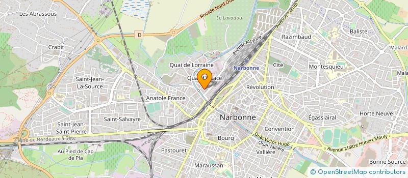 localisation de l'entreprise MADAME STEPHANIE MACIA à NARBONNE