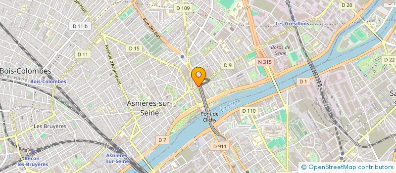 localisation de l'entreprise MADAME STEPHANIE MADACHON à ASNIERES-SUR-SEINE