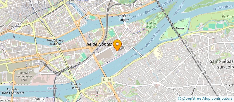 localisation de l'entreprise MADAME STEPHANIE MADEC à NANTES