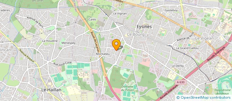 localisation de l'entreprise MADAME STEPHANIE MADENGA  EYSINES