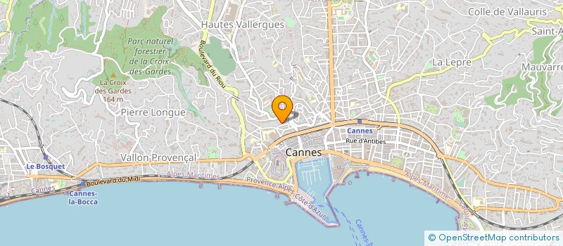 localisation de l'entreprise MADAME STEPHANIE MAGGI à CANNES
