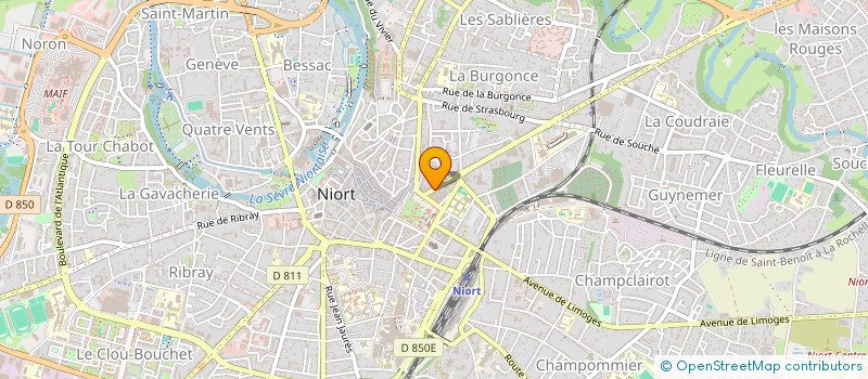localisation de l'entreprise MADAME STEPHANIE MAGGIANI à NIORT