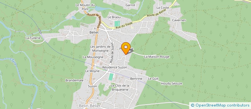 localisation de l'entreprise MADAME STEPHANIE MAHIEU  BELIN-BELIET