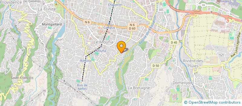 localisation de l'entreprise MADAME STEPHANIE MAILLOT  SAINT-DENIS