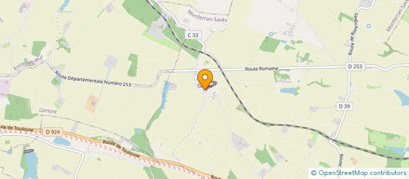 localisation de l'entreprise MADAME STEPHANIE MAITRE  MONFERRAN-SAVES