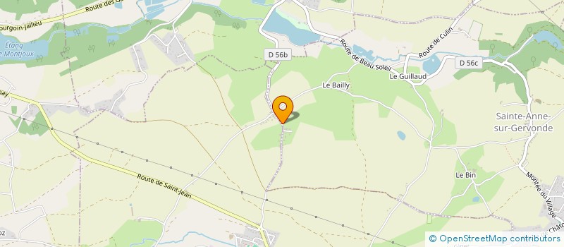 localisation de l'entreprise MADAME STEPHANIE MALACAFFE  SAINTE-ANNE-SUR-GERVONDE