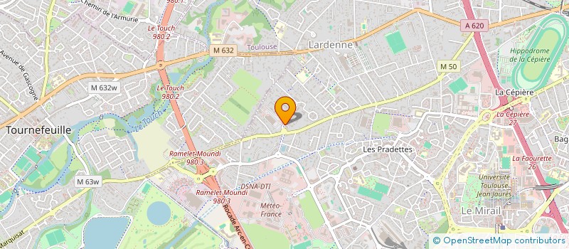 localisation de l'entreprise MADAME STEPHANIE MALAGOLI à TOULOUSE
