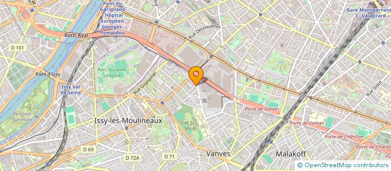 localisation de l'entreprise MADAME STEPHANIE MARCHAND à ISSY-LES-MOULINEAUX