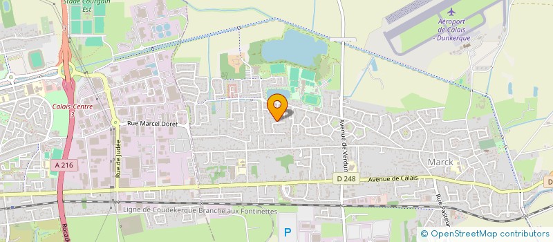 localisation de l'entreprise MADAME STEPHANIE MARCHE  MARCK