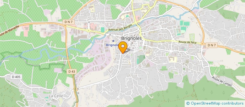 localisation de l'entreprise MADAME STEPHANIE MARCHETTI à BRIGNOLES