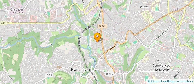 localisation de l'entreprise MADAME STEPHANIE MARGARET HUET  FRANCHEVILLE