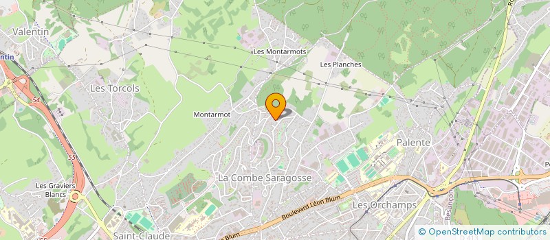 localisation de l'entreprise MADAME STEPHANIE MARGUERITTE à BESANCON