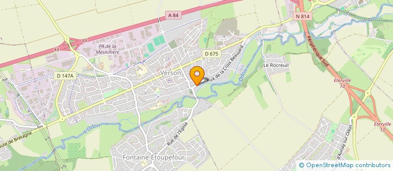 localisation de l'entreprise MADAME STEPHANIE MARIE  FONTAINE-ETOUPEFOUR