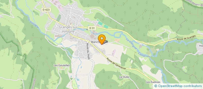 localisation de l'entreprise MADAME STEPHANIE MARIE  GRANGES-AUMONTZEY