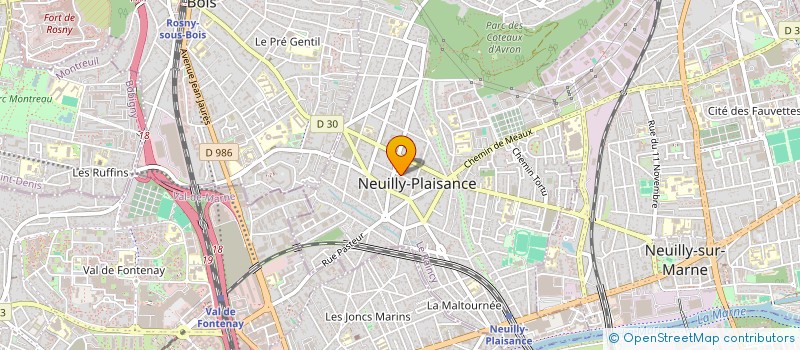 localisation de l'entreprise MADAME STEPHANIE MARIE à NEUILLY-PLAISANCE