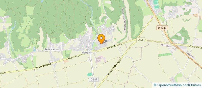 localisation de l'entreprise MADAME STEPHANIE MARIE ADA MUTEL  PORTE-DES-BONNEVAUX