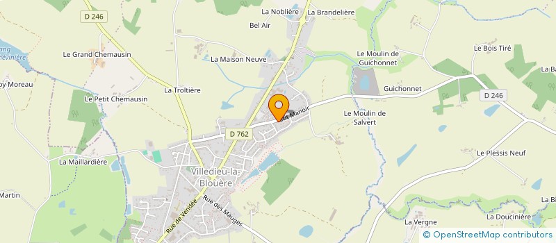 localisation de l'entreprise MADAME STEPHANIE MARIONNEAU  BEAUPREAU-EN-MAUGES