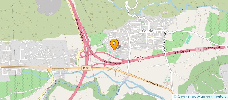 localisation de l'entreprise MADAME STEPHANIE MARNET-CORNUS  COUDOUX