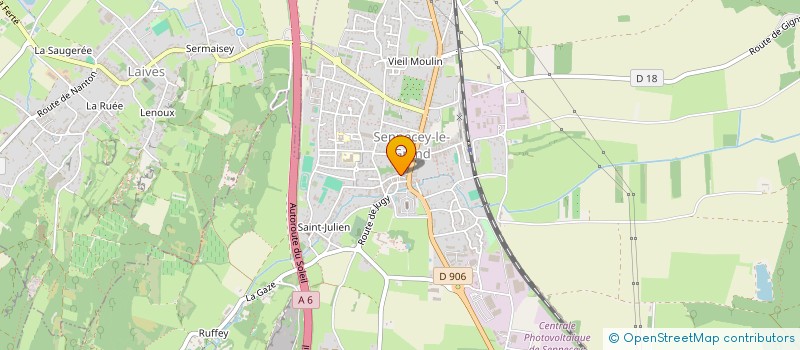 localisation de l'entreprise MADAME STEPHANIE MARQUES  SENNECEY-LE-GRAND