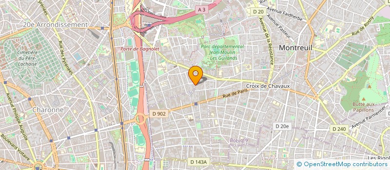 localisation de l'entreprise MADAME STEPHANIE MARSHALL à MONTREUIL