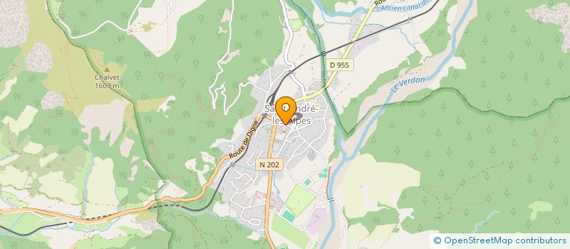 localisation de l'entreprise MADAME STEPHANIE MARTEL à SAINT-ANDRE-LES-ALPES
