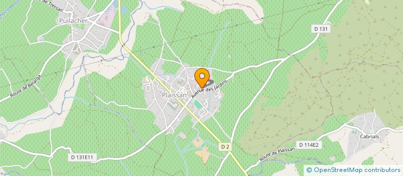 localisation de l'entreprise MADAME STEPHANIE MARTIMORT  PLAISSAN