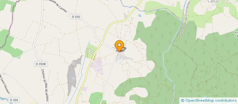 localisation de l'entreprise MADAME STEPHANIE MARTIN  LA BRUGUIERE