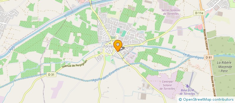 localisation de l'entreprise MADAME STEPHANIE MARTIN  SAINT-LAURENT-DE-LA-SALANQUE