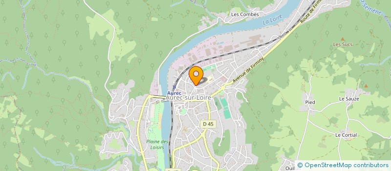 localisation de l'entreprise MADAME STEPHANIE MARTINEZ  SAINT-JUST-MALMONT