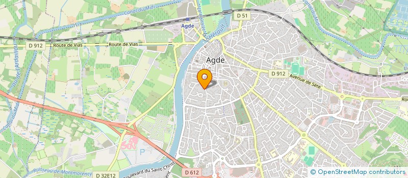 localisation de l'entreprise MADAME STEPHANIE MARTINEZ à AGDE