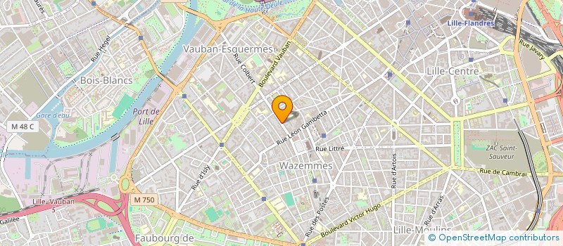 localisation de l'entreprise MADAME STEPHANIE MASBONSON à LILLE