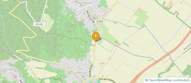 localisation de l'entreprise MADAME STEPHANIE MASCHA  UFFHOLTZ