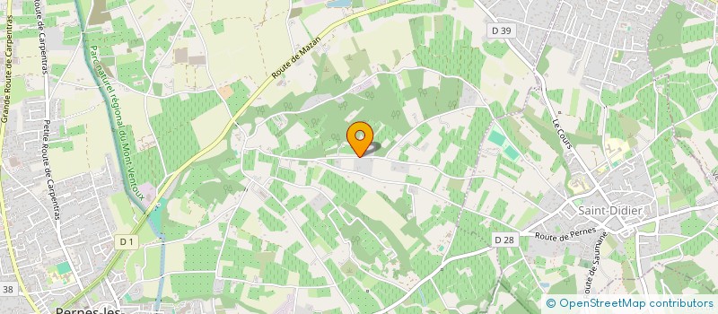 localisation de l'entreprise MADAME STEPHANIE MASSARD  PERNES-LES-FONTAINES