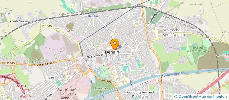 localisation de l'entreprise MADAME STEPHANIE MASSIN à DENAIN