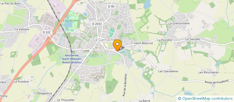 localisation de l'entreprise MADAME STEPHANIE MASSONNEAU à LA GARNACHE