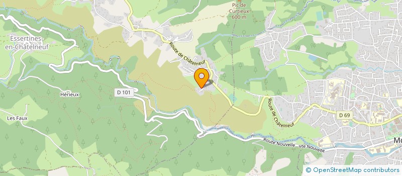 localisation de l'entreprise MADAME STEPHANIE MATRAY  MAGNEUX-HAUTE-RIVE