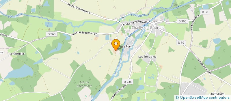 localisation de l'entreprise MADAME STEPHANIE MAUGER à CHAILLY-EN-GATINAIS