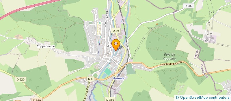 localisation de l'entreprise MADAME STEPHANIE MAUQUIT  AUMALE