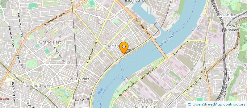 localisation de l'entreprise MADAME STEPHANIE MAURICE  BORDEAUX