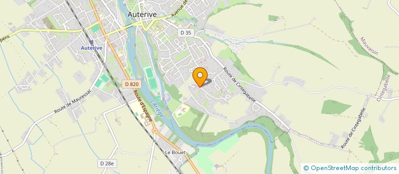 localisation de l'entreprise MADAME STEPHANIE MAURO  AUTERIVE