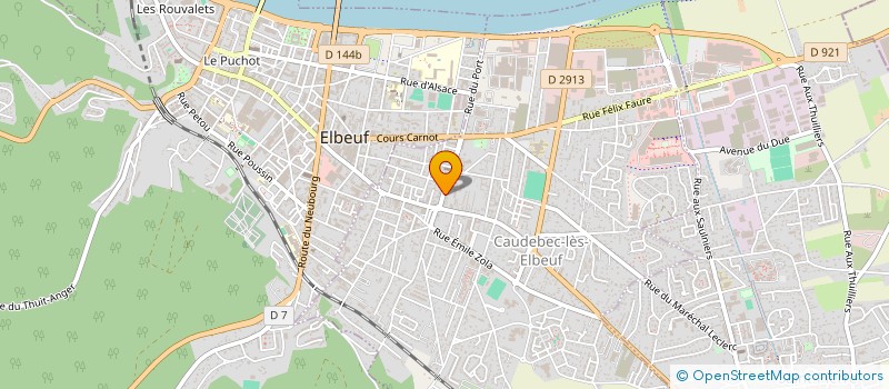 localisation de l'entreprise MADAME STEPHANIE MAUS  CAUDEBEC-LES-ELBEUF