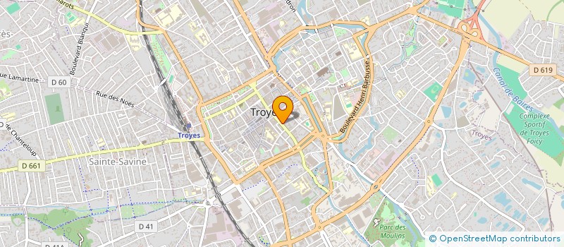 localisation de l'entreprise MADAME STEPHANIE MAYET  TROYES