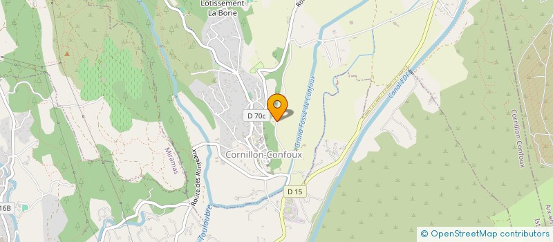 localisation de l'entreprise MADAME STEPHANIE MAZARI à CORNILLON-CONFOUX