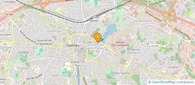 localisation de l'entreprise MADAME STEPHANIE MEANCE à VANNES