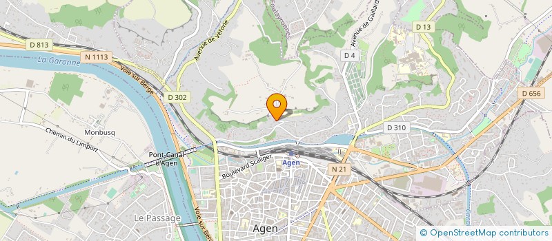 localisation de l'entreprise MADAME STEPHANIE MEDALE  AGEN