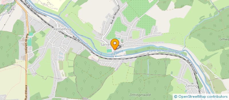 localisation de l'entreprise MADAME STEPHANIE MEHL  SARREINSMING