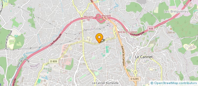 localisation de l'entreprise MADAME STEPHANIE MELAYE à MOUGINS